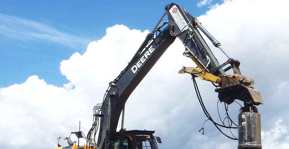 Helical Pipe Pile Foundation Delta Bc Canada