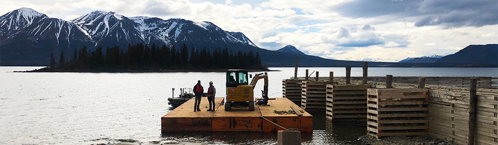 HELICAL PILES FOR GEOTHERMAL TECH IN ATLIN, BC CANADA