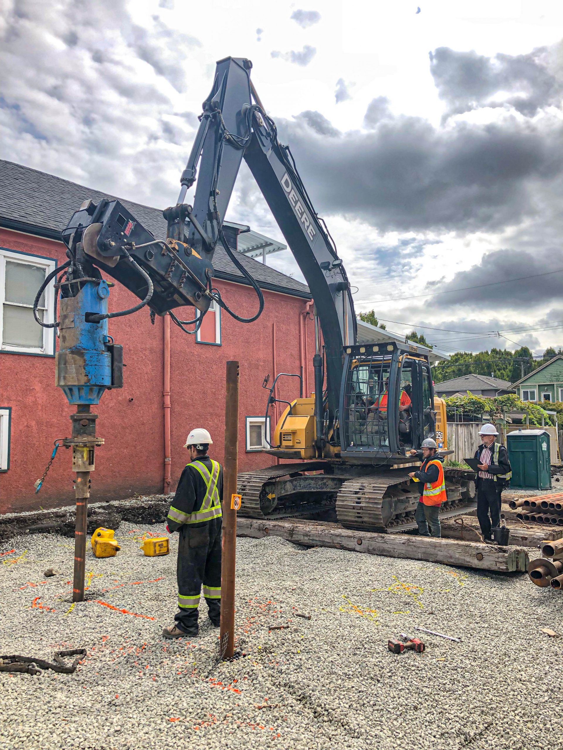 Installing Helical Tie Down Anchor Lead