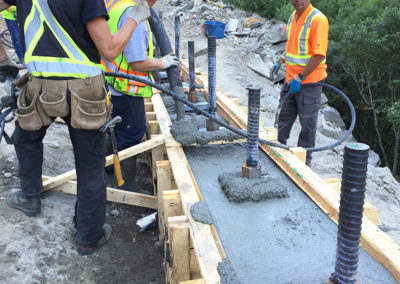 Micropile & Tieback Foundation – Hell’s Gate Fraser Canyon