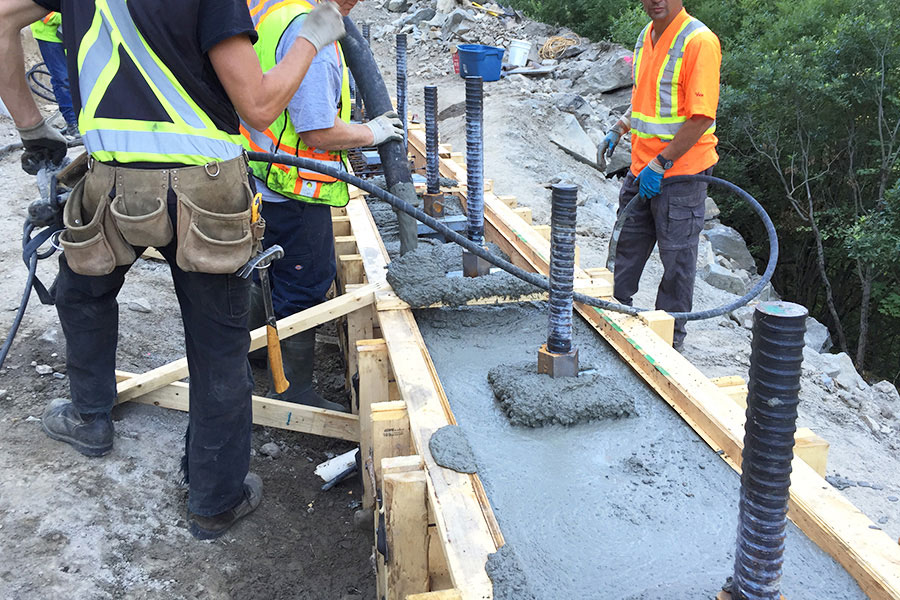 Micropile & Tieback Foundation – Hell’s Gate Fraser Canyon