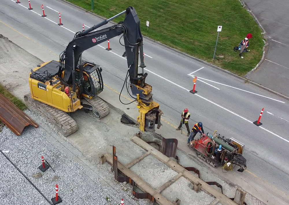 Driven Piling - Vibratory Pile Driving